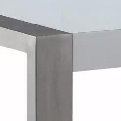 Beliani Ruokapöytä Valkoinen/hopea 180 X 90 Cm ARCTIC I 9 Beliani Ruokapöytä Valkoinen/hopea 180 X 90 Cm ARCTIC I -Ruokapöydät Myyntikauppa undef src sa picid 16065 type whitesh image