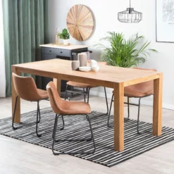 Beliani Ruokapöytä Tammi Vaalea Puu NATURA Useita Kokoja 11 Beliani Ruokapöytä Tammi Vaalea Puu NATURA Useita Kokoja -Ruokapöydät Myyntikauppa undef src sa picid 380163 type color image scaled