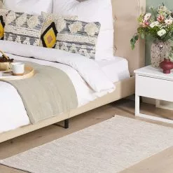 Beliani Matto Puuvilla Beige DERINCE Useita Kokoja -Ruokapöydät Myyntikauppa undef src sa picid 481722 type color image scaled