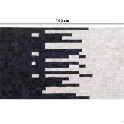 Beliani Matto Lehmännahka Musta/valkoinen BOLU Useita Kokoja 14 Beliani Matto Lehmännahka Musta/valkoinen BOLU Useita Kokoja -Ruokapöydät Myyntikauppa undef src sa picid 672930 type whitesh image