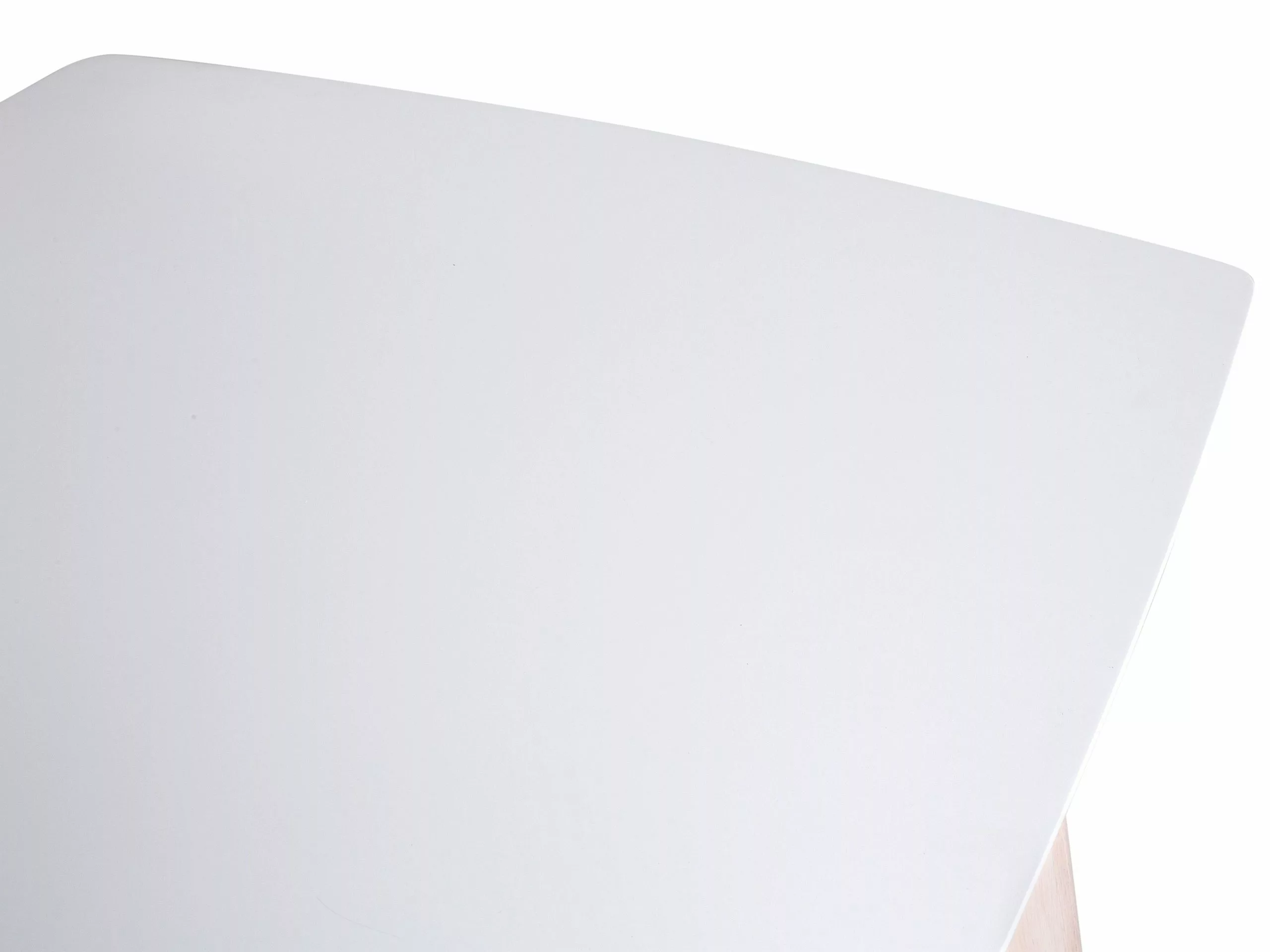 Beliani Ruokapöytä Valkoinen/vaalea Puu 150 X 90 Cm SANTOS - Image 9