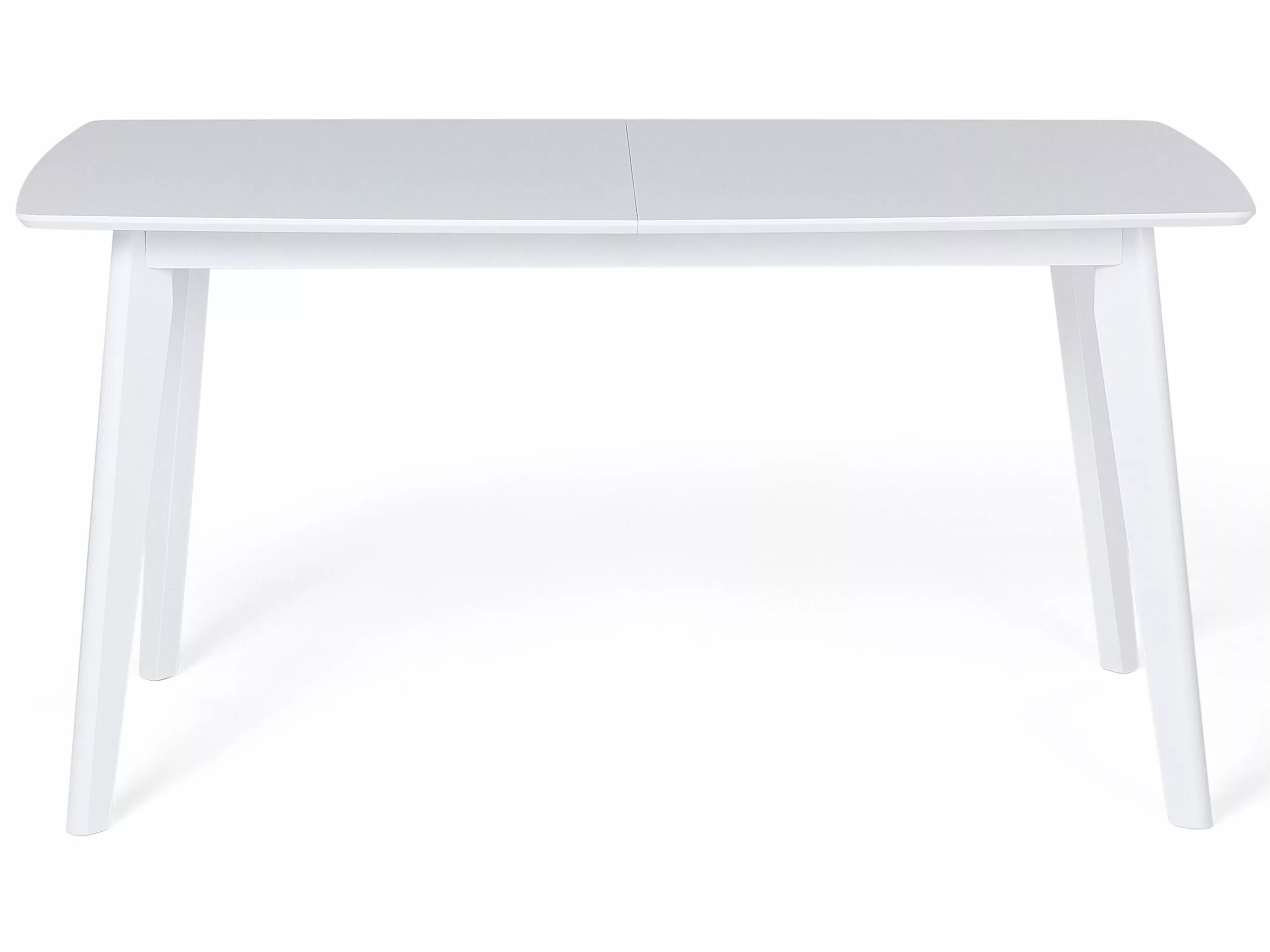 Beliani Ruokapöytä Jatkettava Valkoinen SANFORD Useita Kokoja 9 Beliani Ruokapöytä Jatkettava Valkoinen SANFORD Useita Kokoja - Image 7