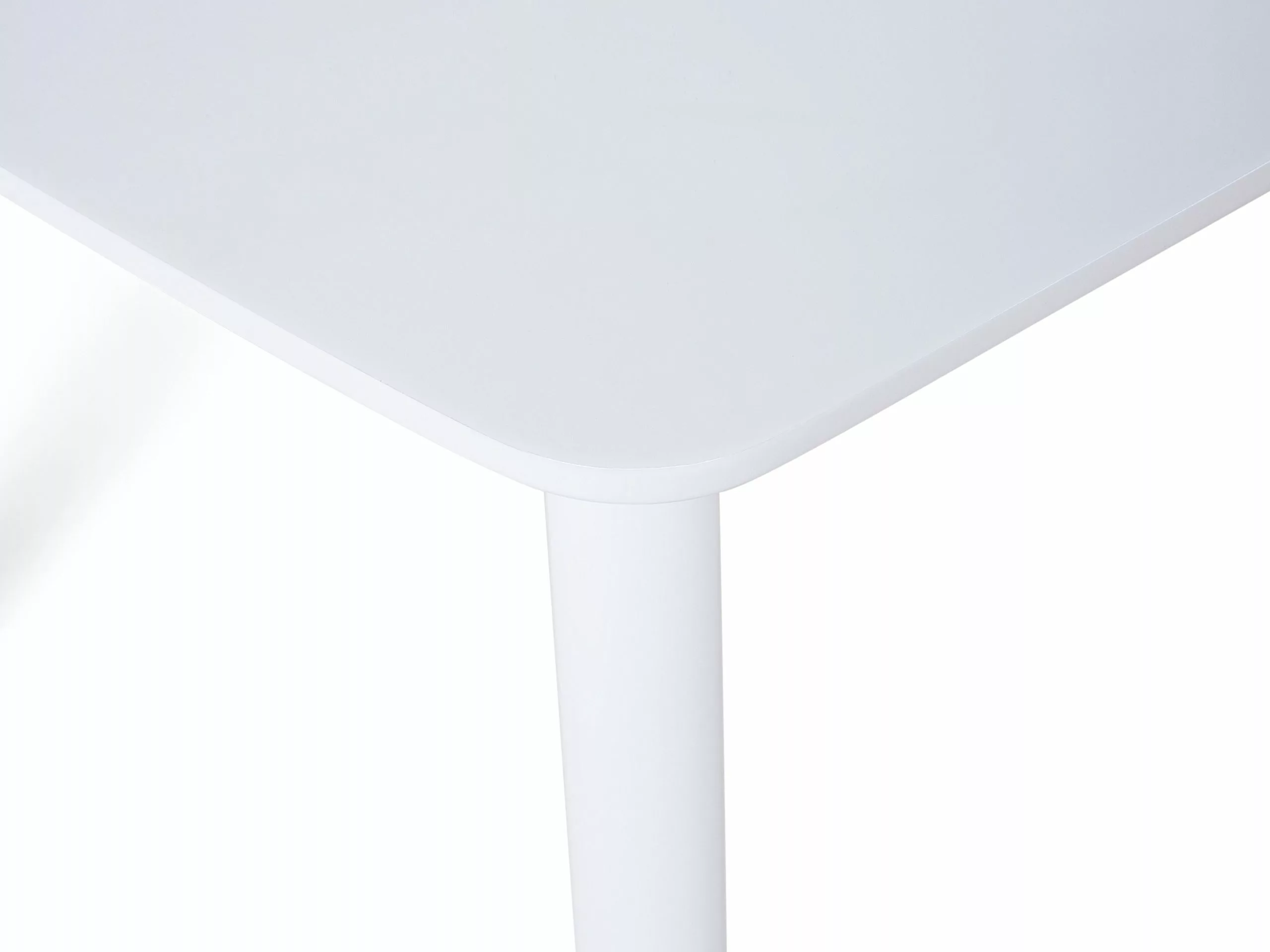 Beliani Ruokapöytä Jatkettava Valkoinen SANFORD Useita Kokoja 11 Beliani Ruokapöytä Jatkettava Valkoinen SANFORD Useita Kokoja - Image 9