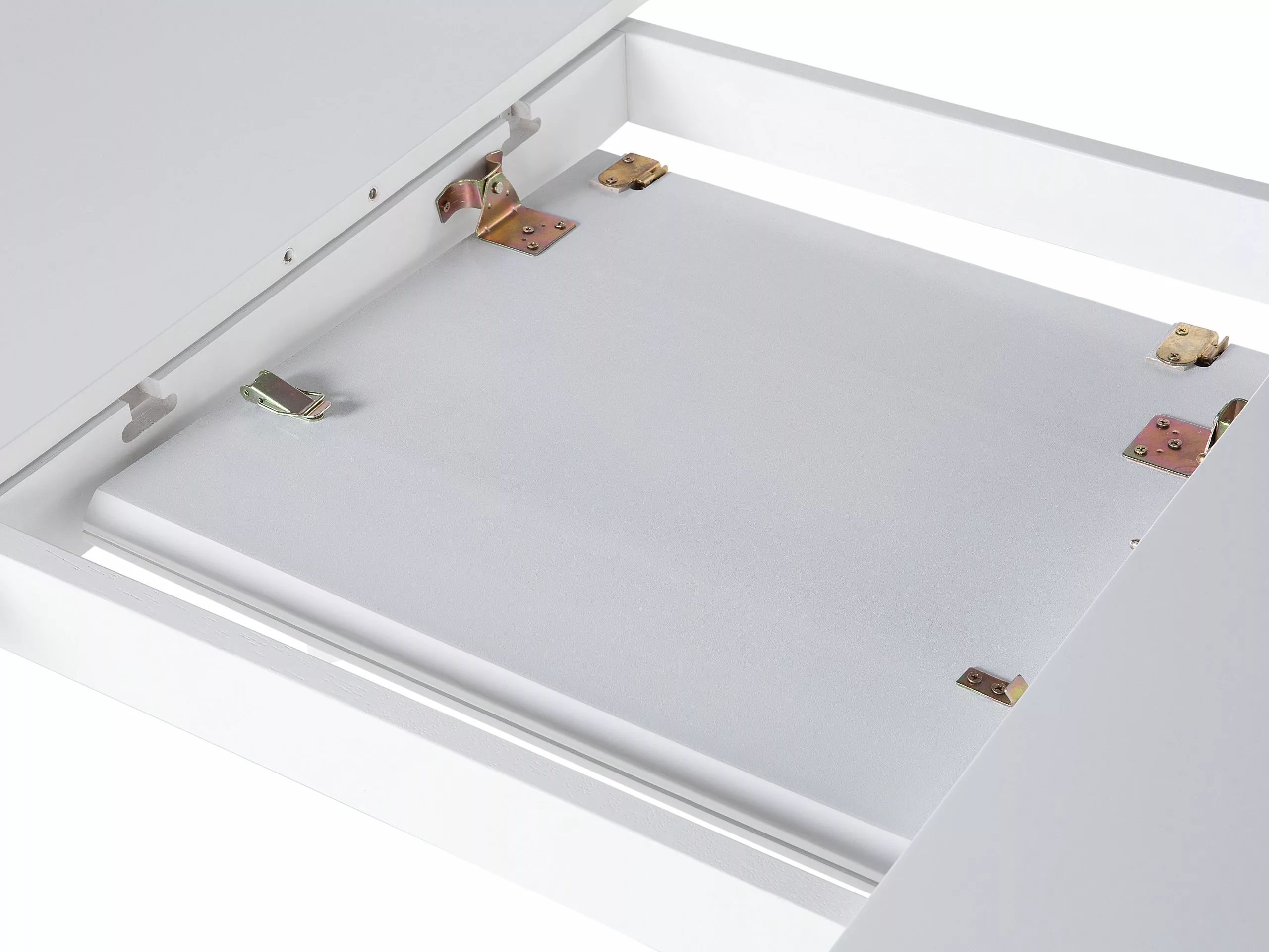 Beliani Ruokapöytä Jatkettava Valkoinen SANFORD Useita Kokoja 12 Beliani Ruokapöytä Jatkettava Valkoinen SANFORD Useita Kokoja - Image 10