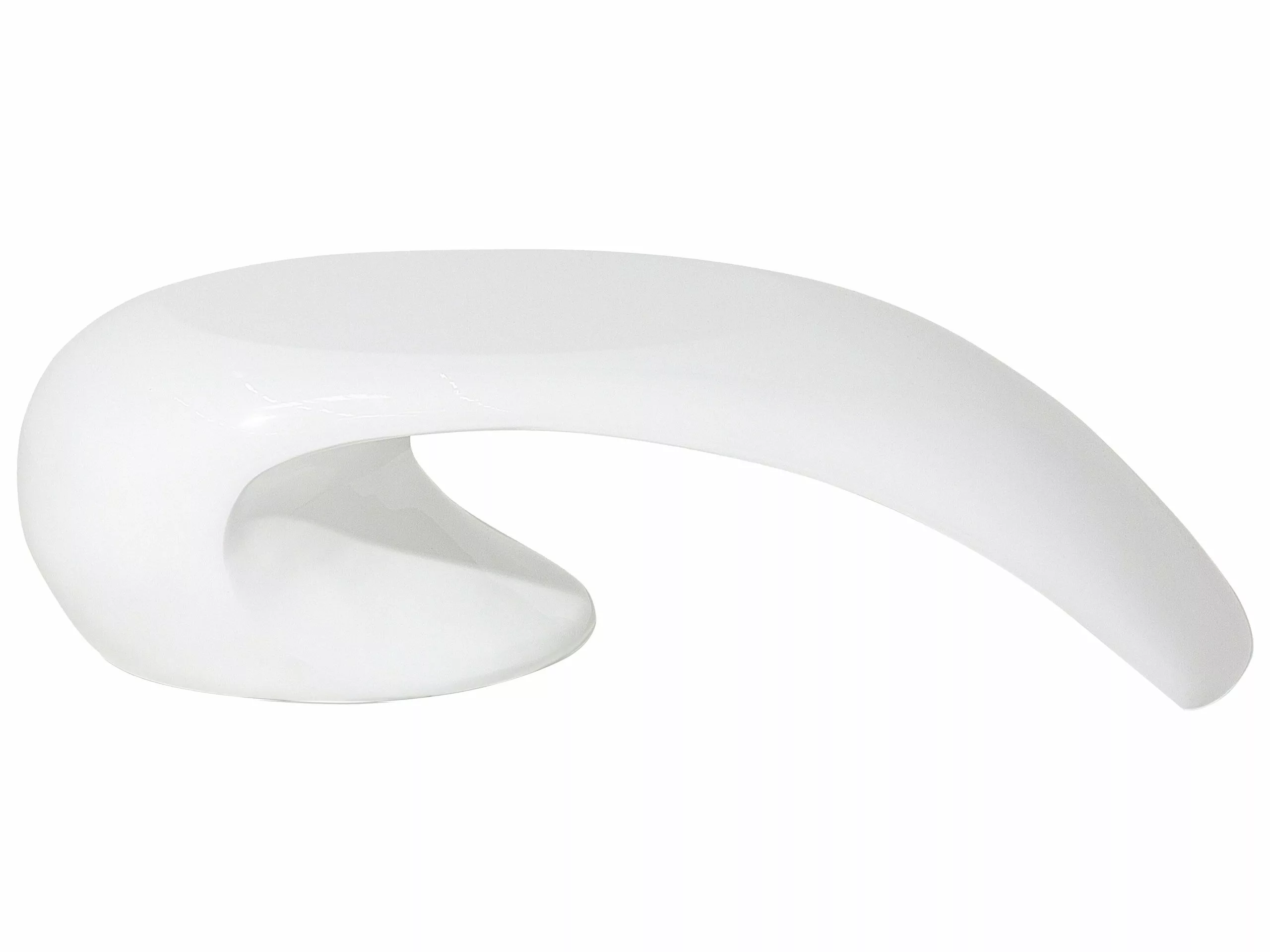 Beliani Sohvapöytä Lasikuitu Valkoinen ELATUS 10 Beliani Sohvapöytä Lasikuitu Valkoinen ELATUS - Image 8