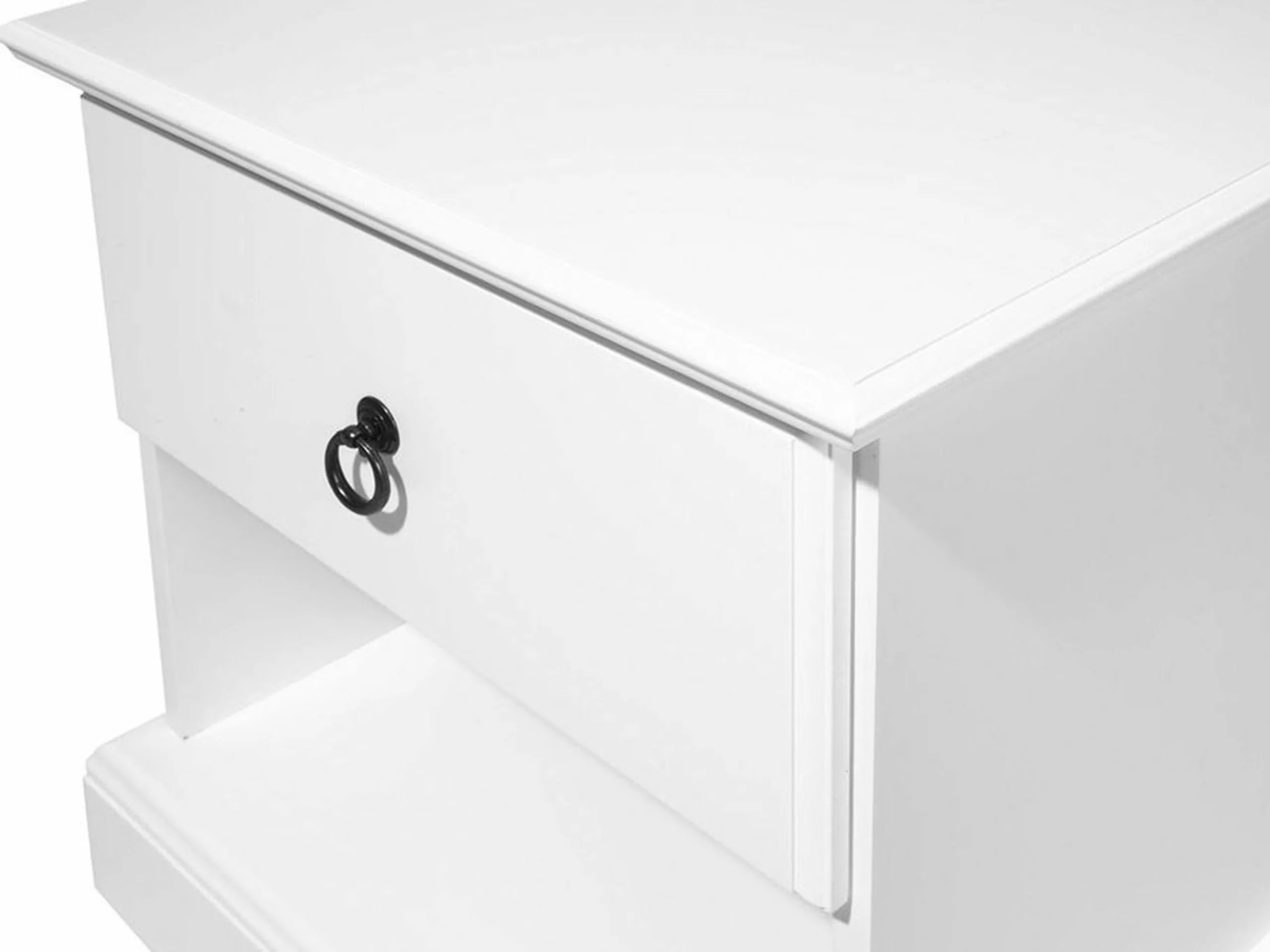 Beliani Yöpöytä Laatikko Valkoinen GILBERT - Image 7