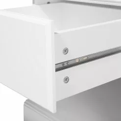 Beliani Yöpöytä Laatikko Valkoinen GILBERT -Ruokapöydät Myyntikauppa undef src sa picid 682640 type whitesh image scaled