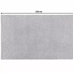 Beliani Matto Kangas Vaaleanharmaa DEMRE Useita Kokoja -Ruokapöydät Myyntikauppa undef src sa picid 683565 type whitesh image scaled