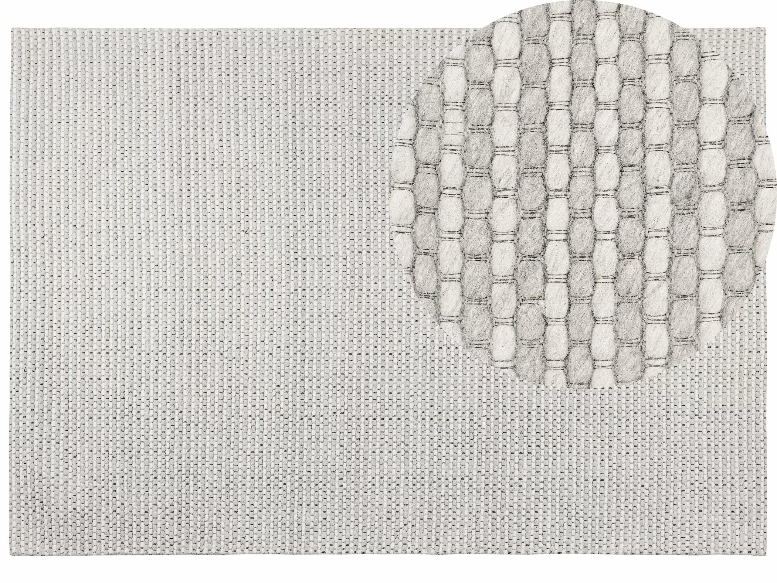 Beliani Matto Villa Vaaleanharmaa KILIS Useita Kokoja 3 Beliani Matto Villa Vaaleanharmaa KILIS Useita Kokoja