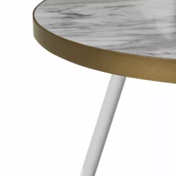 Beliani Sohvapöytä Marmorikuvio Valkoinen/kulta RAMONA 20 Beliani Sohvapöytä Marmorikuvio Valkoinen/kulta RAMONA -Ruokapöydät Myyntikauppa undef src sa picid 705741 type whitesh image scaled