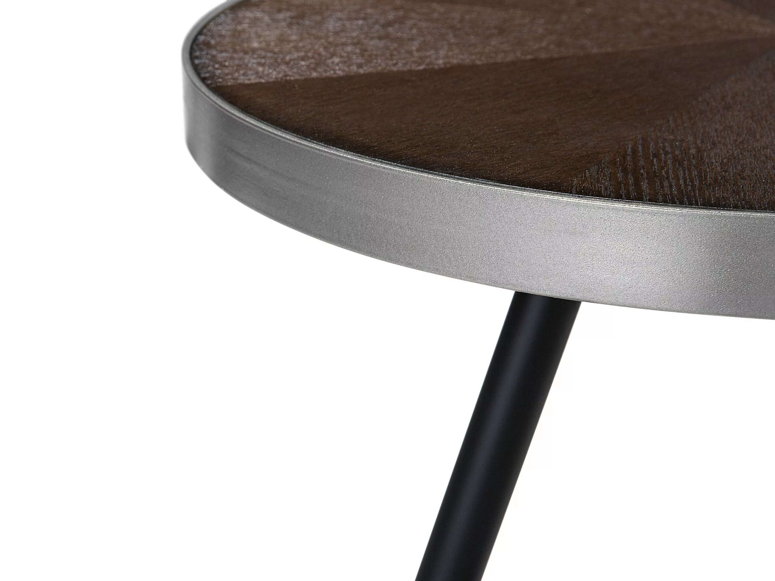 Beliani Sohvapöytä Tumma Puu/hopea RAMONA 8 Beliani Sohvapöytä Tumma Puu/hopea RAMONA - Image 6