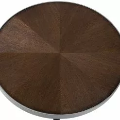 Beliani Sivupöytä Tumma Puu/hopea RAMONA -Ruokapöydät Myyntikauppa undef src sa picid 705810 type whitesh image scaled