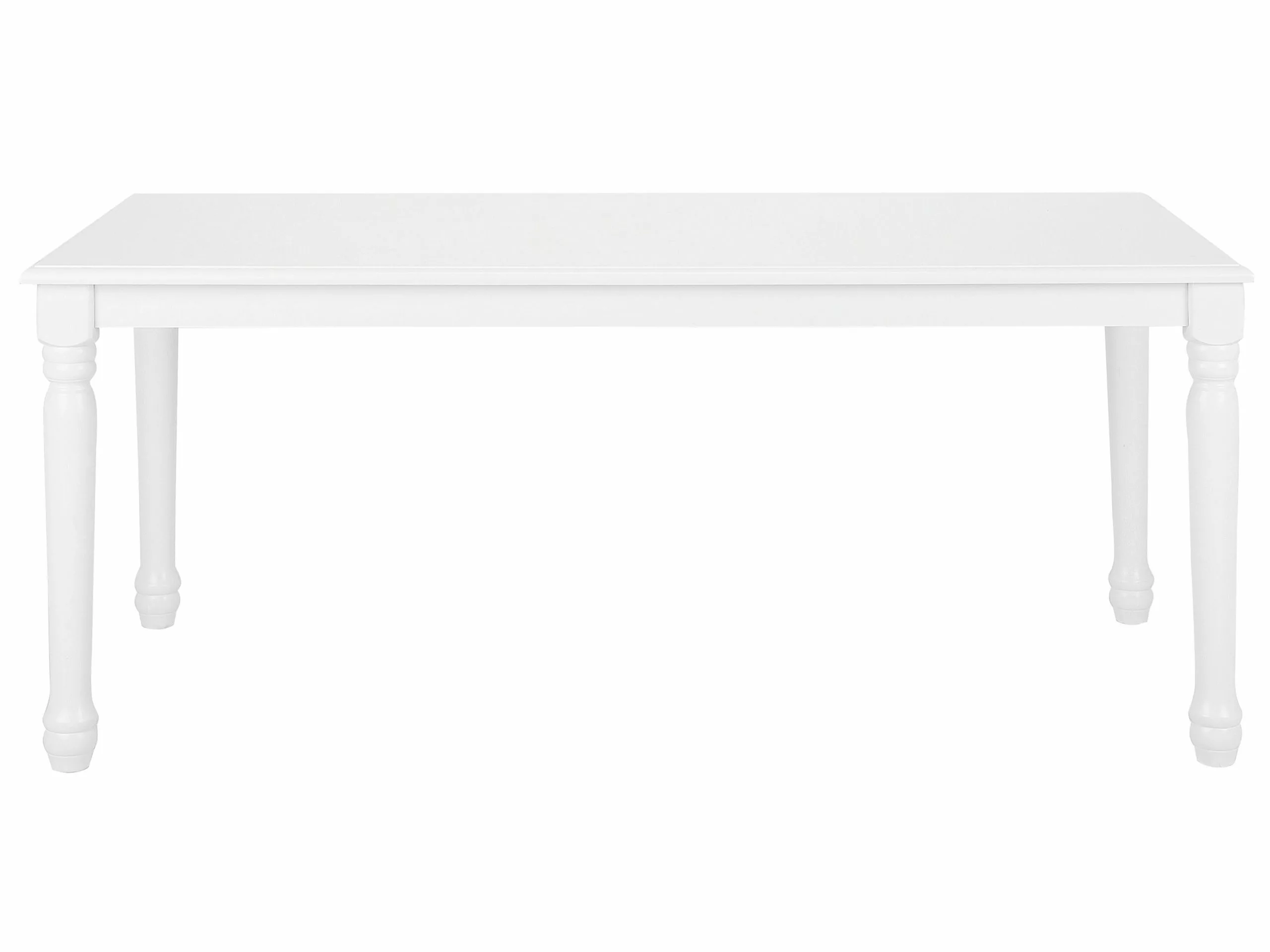 Beliani Ruokapöytä Valkoinen CARY Useita Kokoja - Image 5