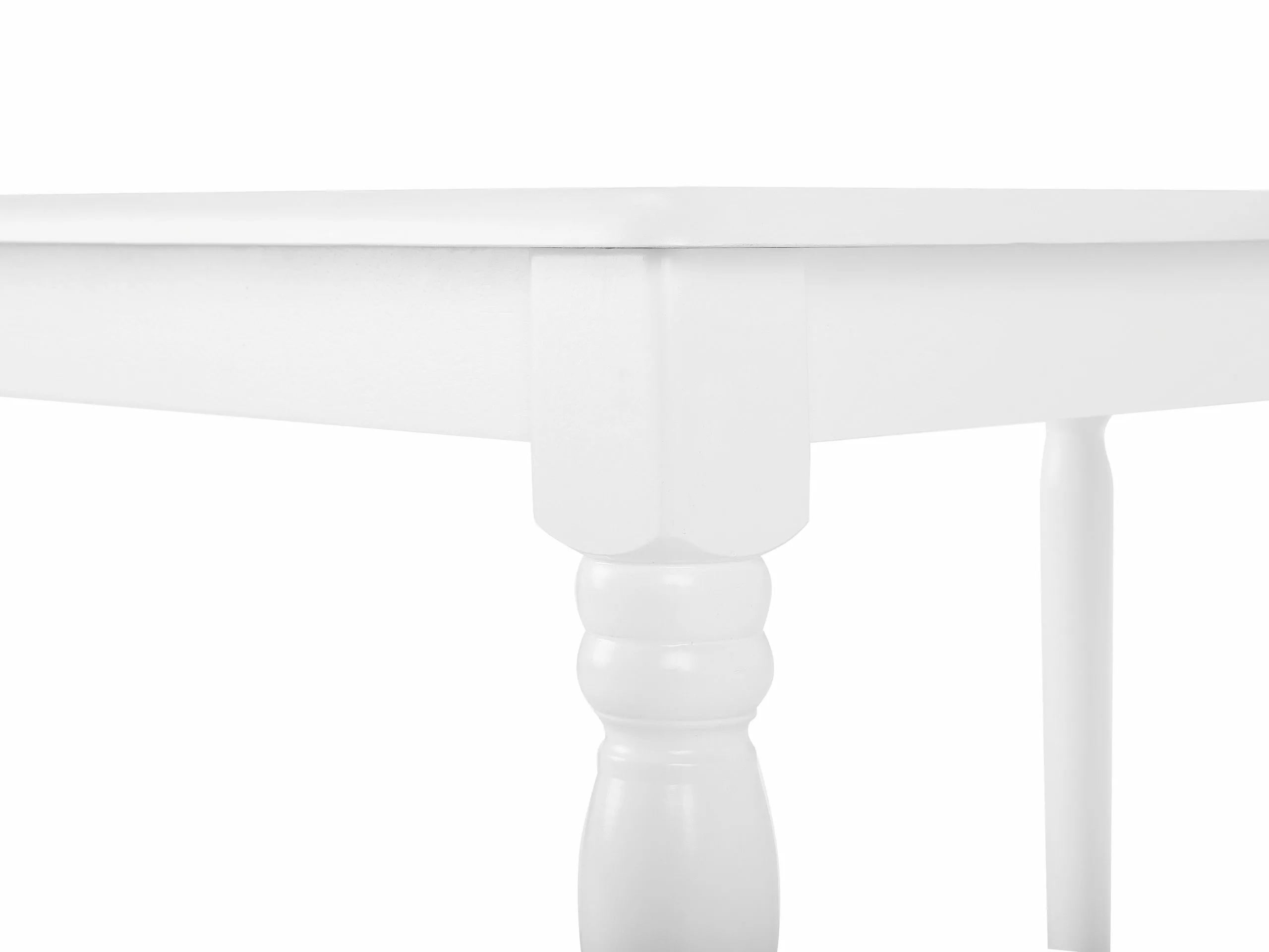 Beliani Ruokapöytä Valkoinen CARY Useita Kokoja - Image 7