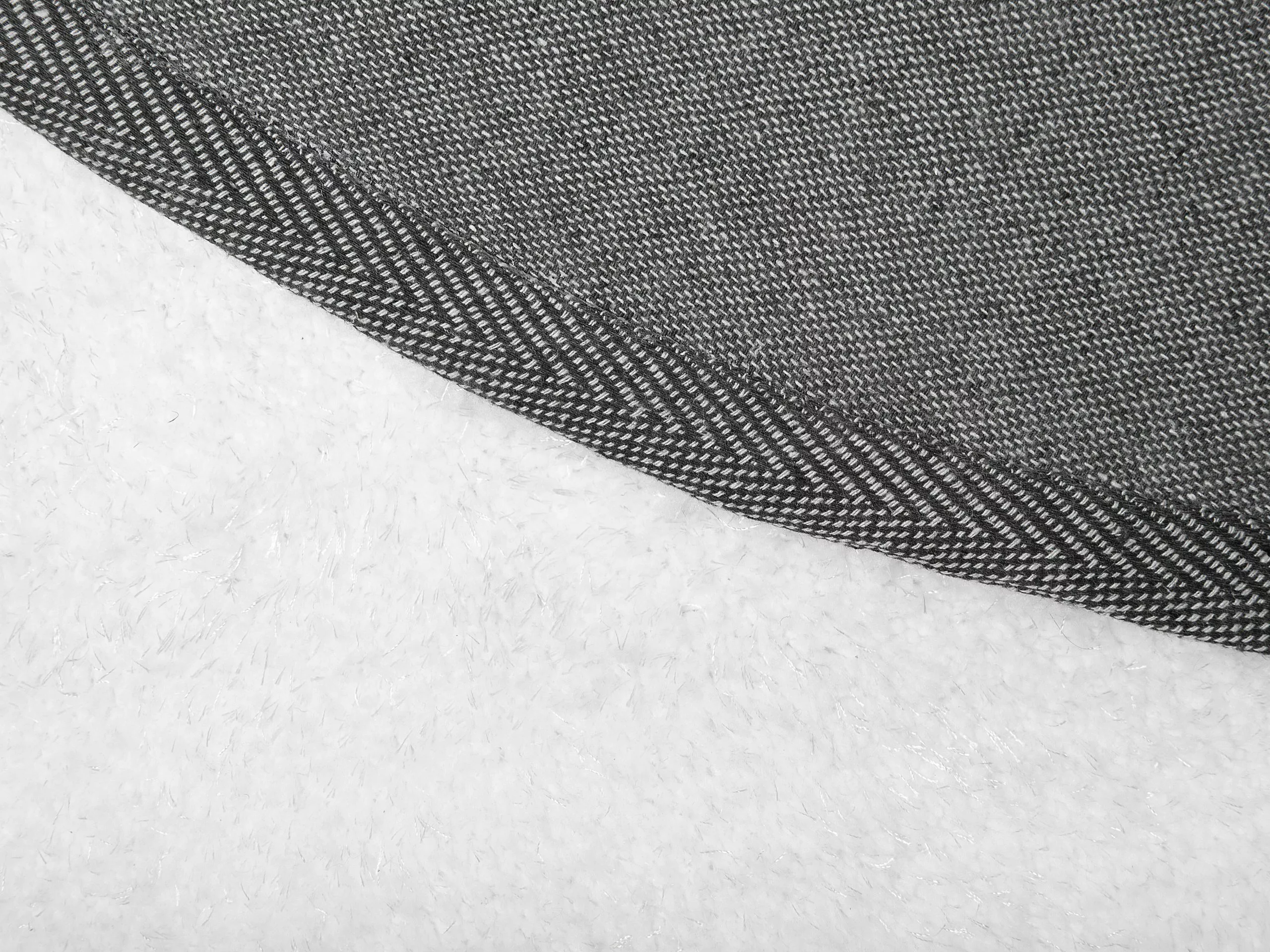 Beliani Pyöreä Matto Valkoinen ⌀ 140 Cm DEMRE - Image 6