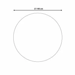 Beliani Pyöreä Matto Valkoinen ⌀ 140 Cm DEMRE -Ruokapöydät Myyntikauppa undef src sa picid 715257 type whitesh image scaled