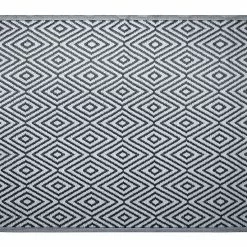 Beliani Ulkomatto Musta 150 X 210 Cm SIKAR