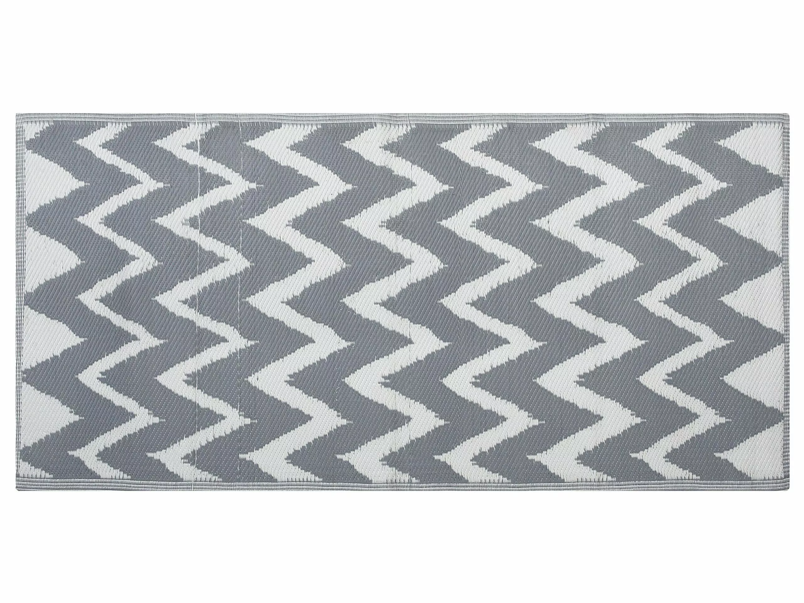 Beliani Ulkomatto Kaksipuolinen Harmaa 90 X 180 Cm SIRSA 3 Beliani Ulkomatto Kaksipuolinen Harmaa 90 X 180 Cm SIRSA