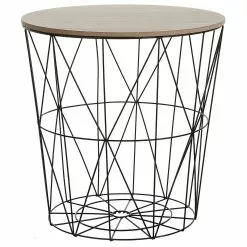 Beliani Sivupöytä Metalli Säilytystila Musta LANARK -Ruokapöydät Myyntikauppa undef src sa picid 721395 type whitesh image scaled