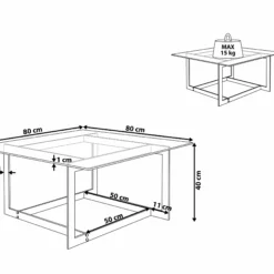 Beliani Sohvapöytä Lasitasolla Metalli Hopea CRYSTAL -Ruokapöydät Myyntikauppa undef src sa picid 733185 type whitesh image scaled
