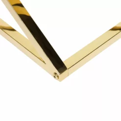 Beliani Sohvapöytä Lasitasolla Rosteri Kulta BEVERLY -Ruokapöydät Myyntikauppa undef src sa picid 733192 type whitesh image scaled