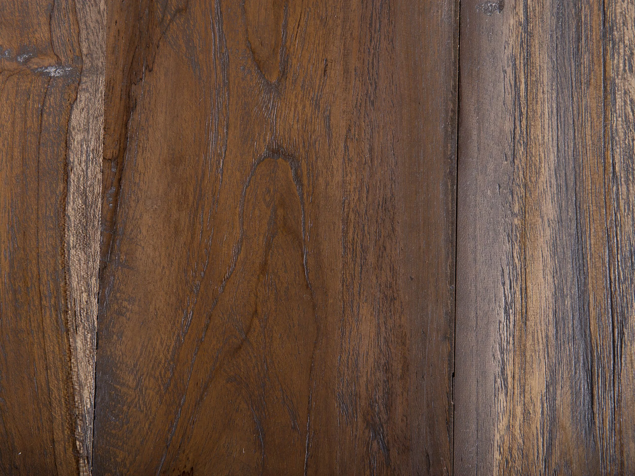 Beliani Sivupöytä Tiikki Tumma Puu/musta BONDISS 9 Beliani Sivupöytä Tiikki Tumma Puu/musta BONDISS - Image 7