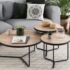 Beliani Sohvapöytäsetti Vaalea Puu/musta 3 Kpl MELODY 13 Beliani Sohvapöytäsetti Vaalea Puu/musta 3 Kpl MELODY -Ruokapöydät Myyntikauppa undef src sa picid 744226 type color image 1 scaled