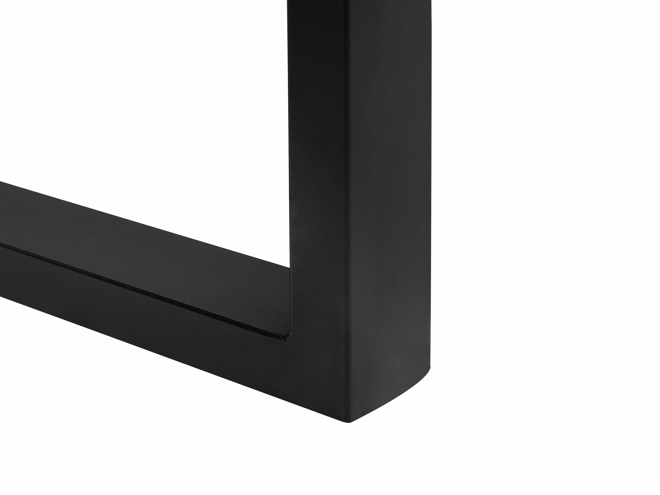 Beliani Ruokapöytä Akasiapuu Vaalea Puu/musta HEBY Useita Kokoja - Image 9