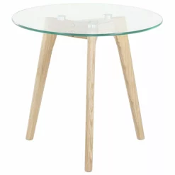 Beliani Sohvapöytäsetti Lasitasolla Tammi Vaalea Puu 2 Kpl MISSOURI 18 Beliani Sohvapöytäsetti Lasitasolla Tammi Vaalea Puu 2 Kpl MISSOURI -Ruokapöydät Myyntikauppa undef src sa picid 748512 type whitesh image scaled