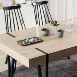 Beliani Ruokapöytä Vaalea Puu/musta ADENA Useita Kokoja 14 Beliani Ruokapöytä Vaalea Puu/musta ADENA Useita Kokoja -Ruokapöydät Myyntikauppa undef src sa picid 750746 type whitesh image scaled