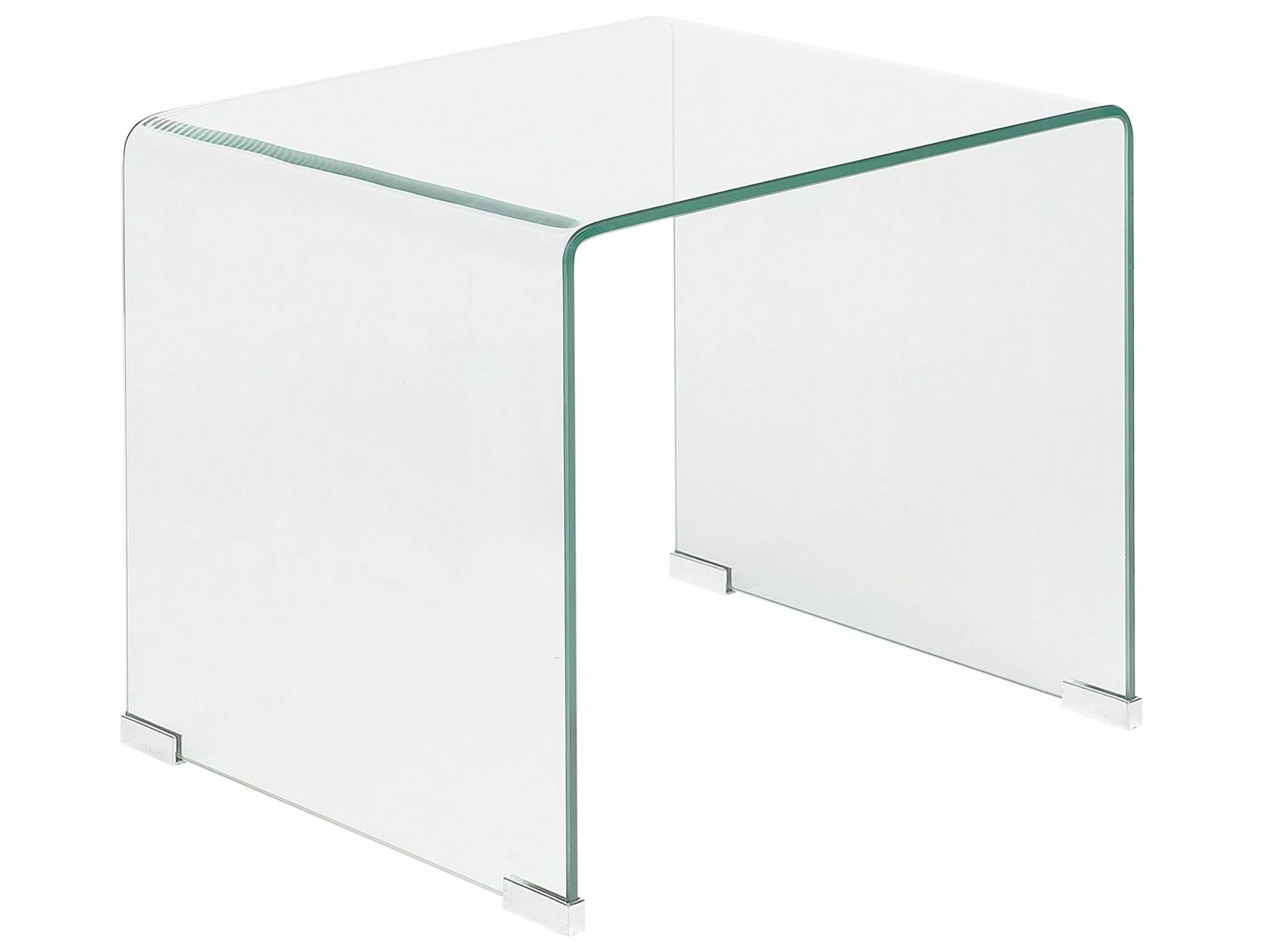 Beliani Sivupöytäsetti Lasi Kirkas 2 Kpl KENDALL 10 Beliani Sivupöytäsetti Lasi Kirkas 2 Kpl KENDALL - Image 8