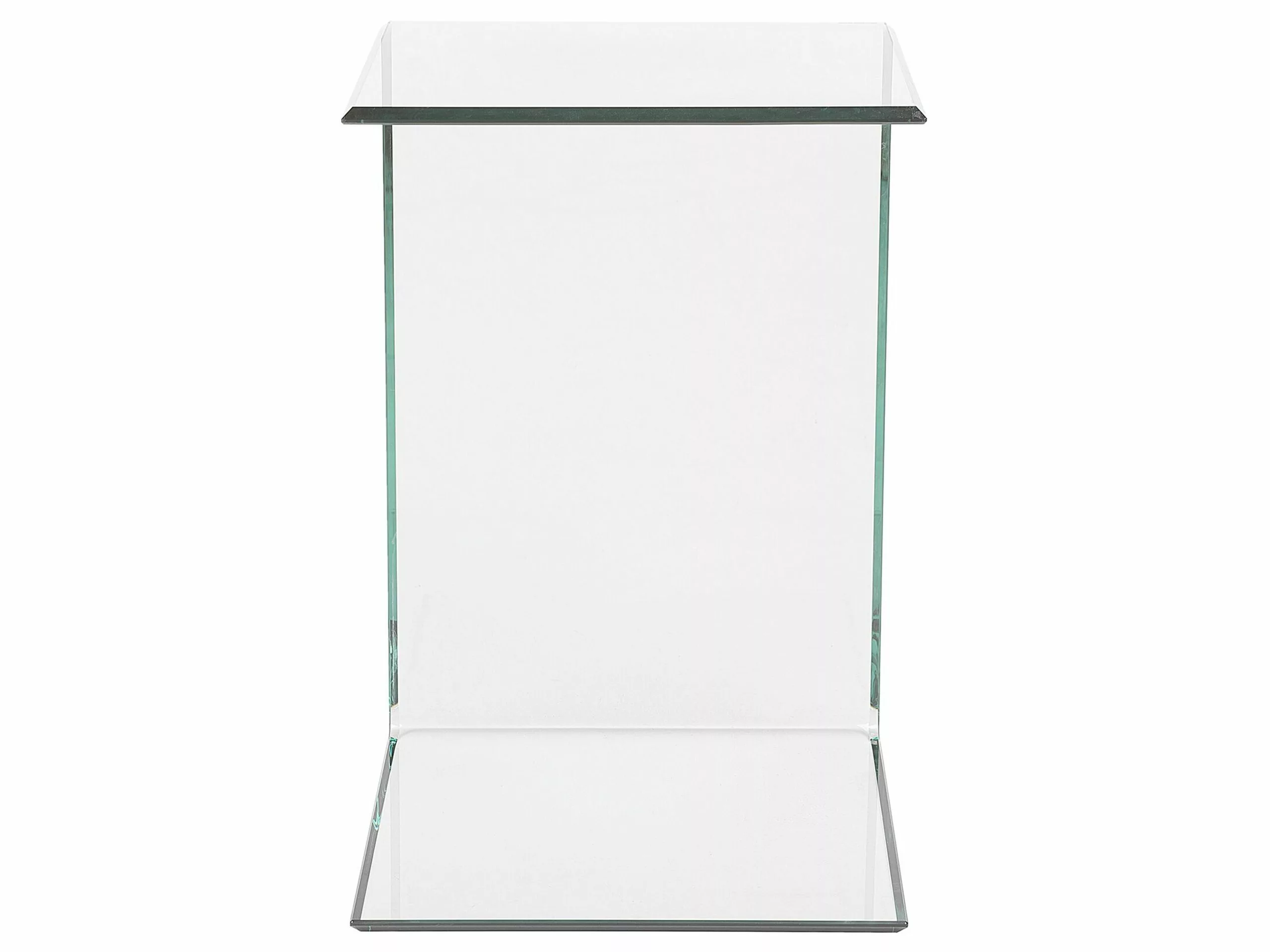 Beliani Sivupöytä Lasi Kirkas LOURDES 7 Beliani Sivupöytä Lasi Kirkas LOURDES - Image 5