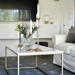 Beliani Sohvapöytä Marmorikuvio Beige/kulta DELANO 16 Beliani Sohvapöytä Marmorikuvio Beige/kulta DELANO -Ruokapöydät Myyntikauppa undef src sa picid 752041 type whitesh image