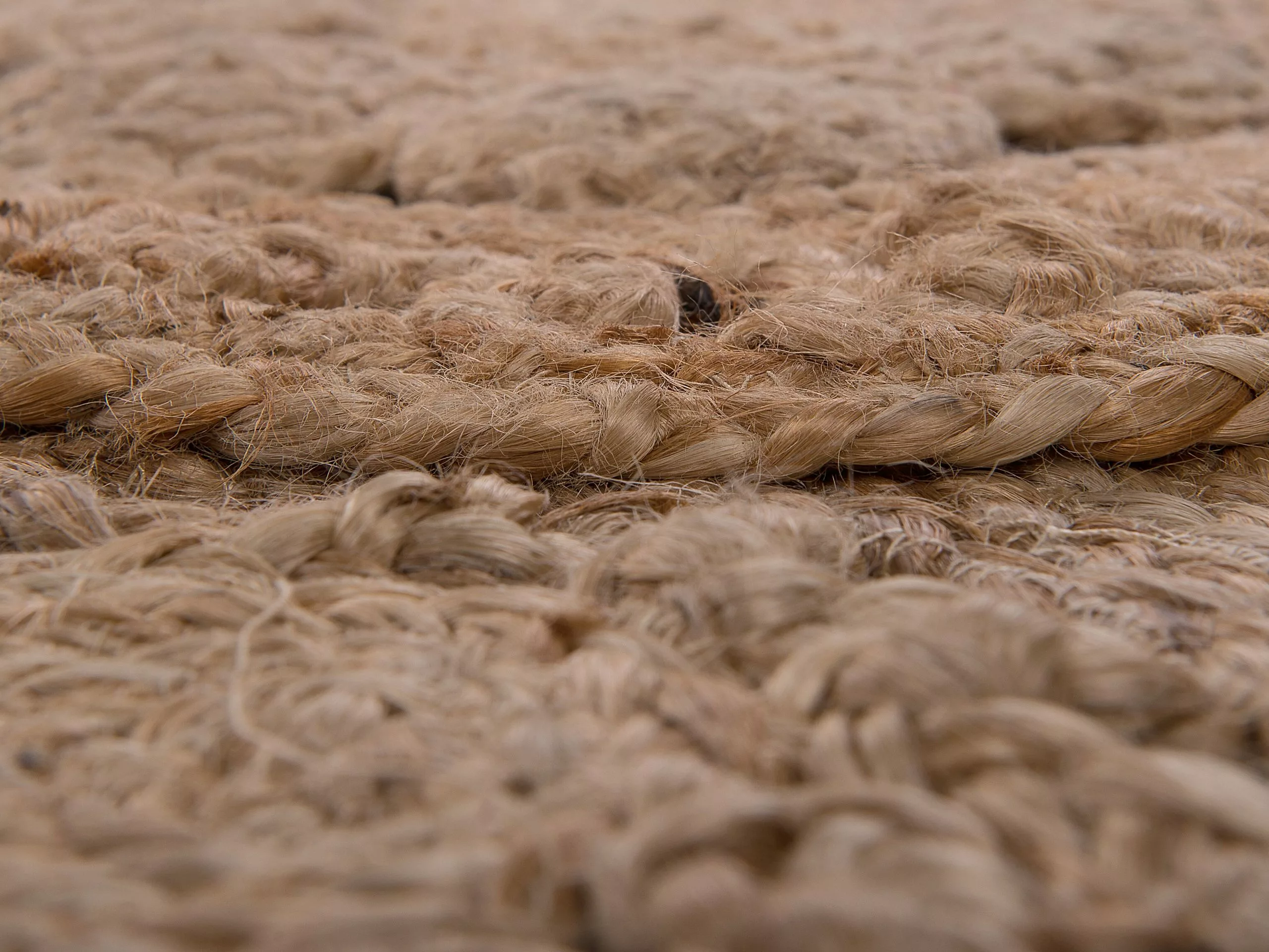 Beliani Matto Juutti Beige 120 Cm BUCAK - Image 7