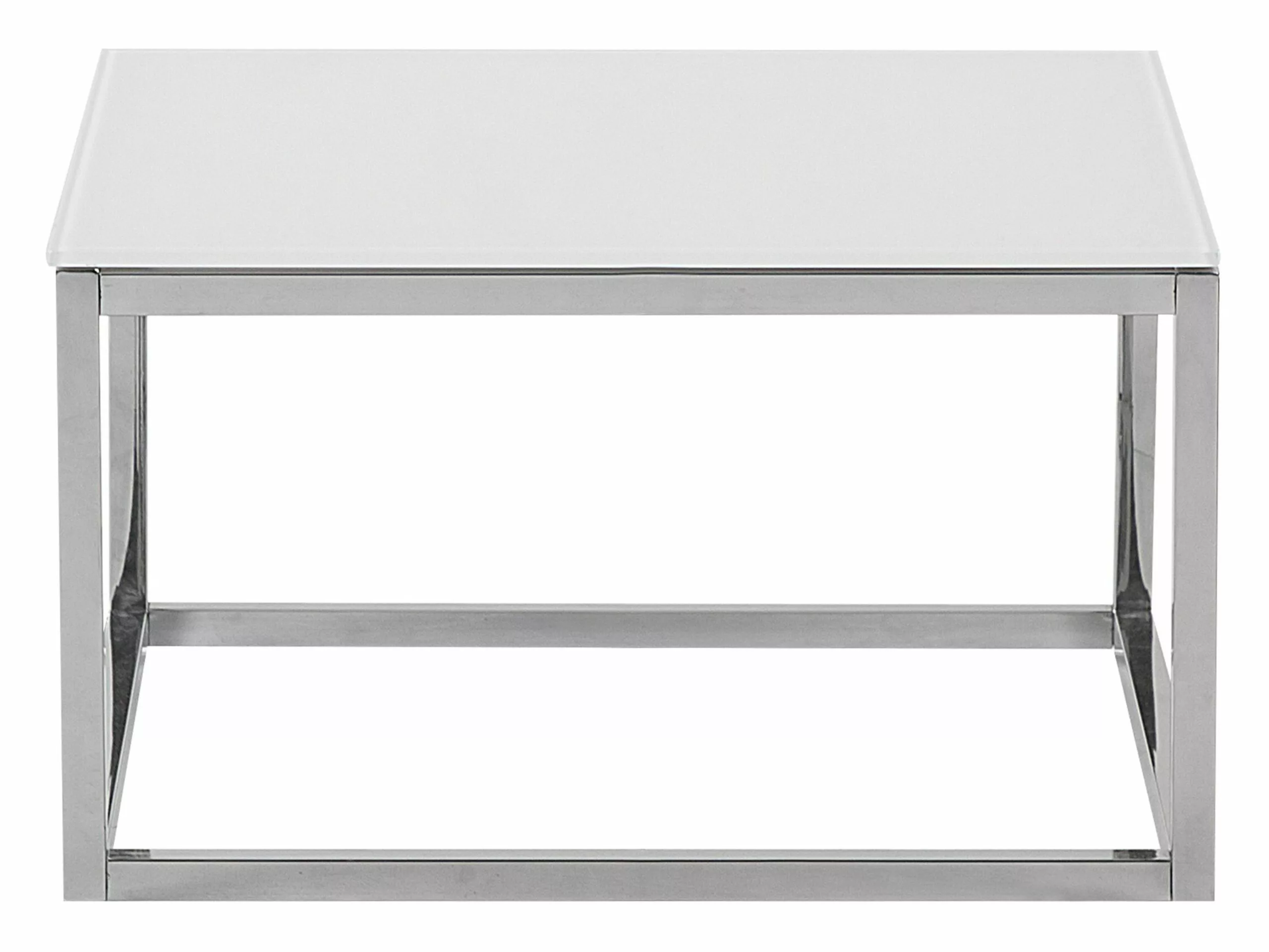 Beliani Sohvapöytäsetti Lasitasolla Rosteri Valkoinen/hopea 2 Kpl BREA - Image 9