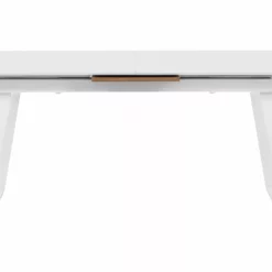 Beliani Ruokapöytä Jatkettava Valkoinen 160/200 X 90 Cm KALUNA -Ruokapöydät Myyntikauppa undef src sa picid 757682 type whitesh image scaled