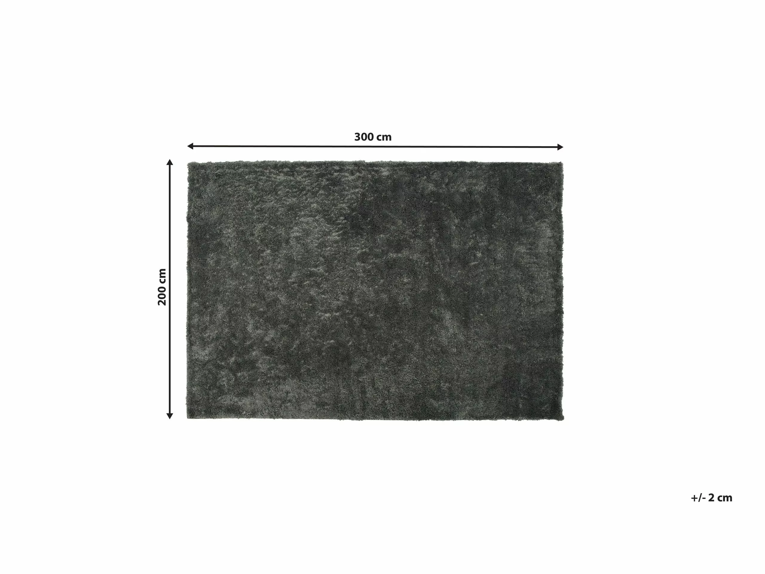 Beliani Matto Kangas Tummanharmaa EVREN Useita Kokoja - Image 8