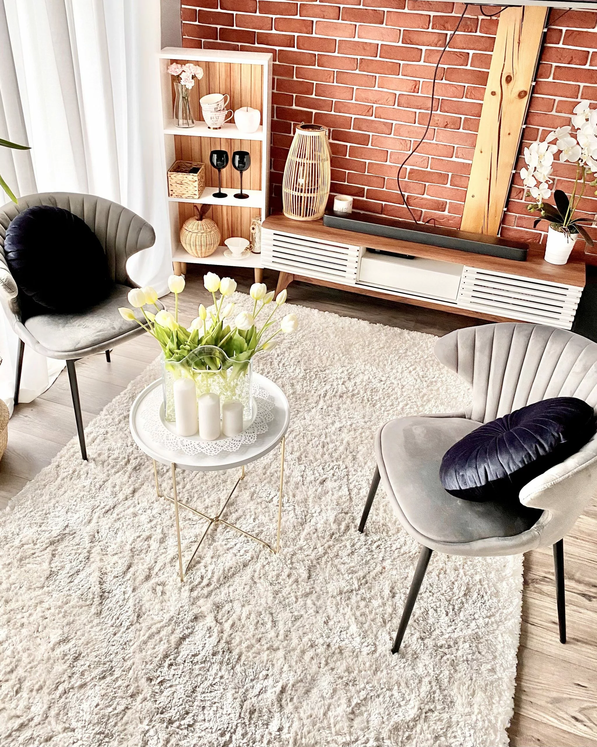 Beliani Matto Kangas Valkoinen EVREN Useita Kokoja - Image 2