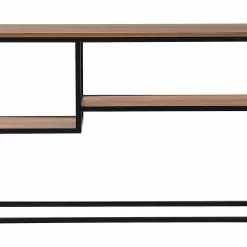 Beliani Konsolipöytä Tumma Puu/musta BELMONT -Ruokapöydät Myyntikauppa undef src sa picid 758914 type whitesh image scaled