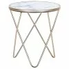 Beliani Sivupöytä Metalli Marmorikuvio Valkoinen/kulta MERIDIAN II -Ruokapöydät Myyntikauppa undef src sa picid 758996 type whitesh image scaled