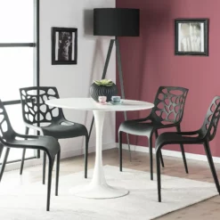 Beliani Ruokapöytä Valkoinen ⌀ 90 Cm BOCA 10 Beliani Ruokapöytä Valkoinen ⌀ 90 Cm BOCA -Ruokapöydät Myyntikauppa undef src sa picid 761819 type color image scaled