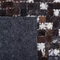 Beliani Matto Lehmännahka Ruskea/hopea AKKESE Useita Kokoja -Ruokapöydät Myyntikauppa undef src sa picid 764595 type whitesh image scaled