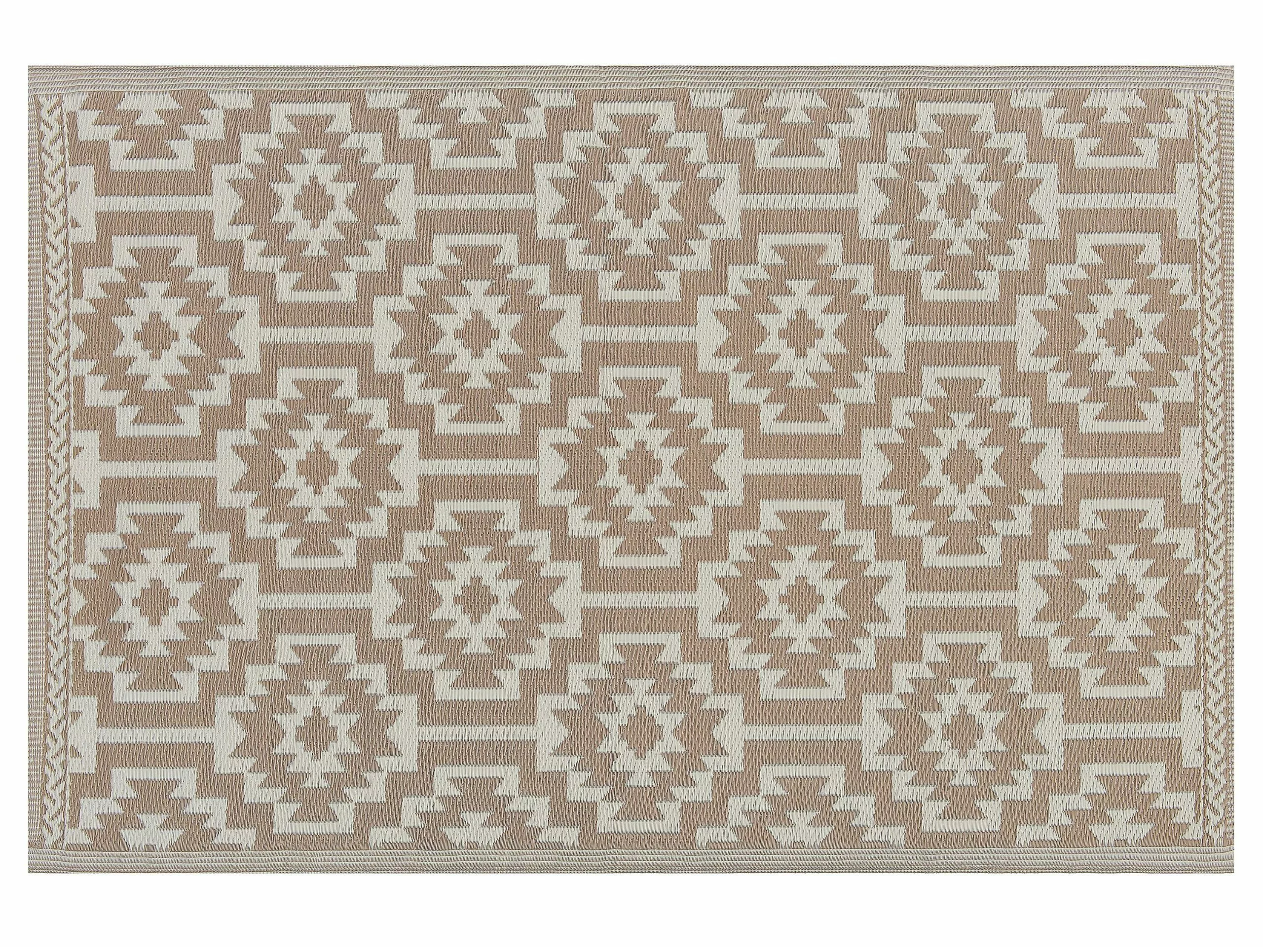 Beliani Ulkomatto Beige 120 X 180 Cm KARNAL