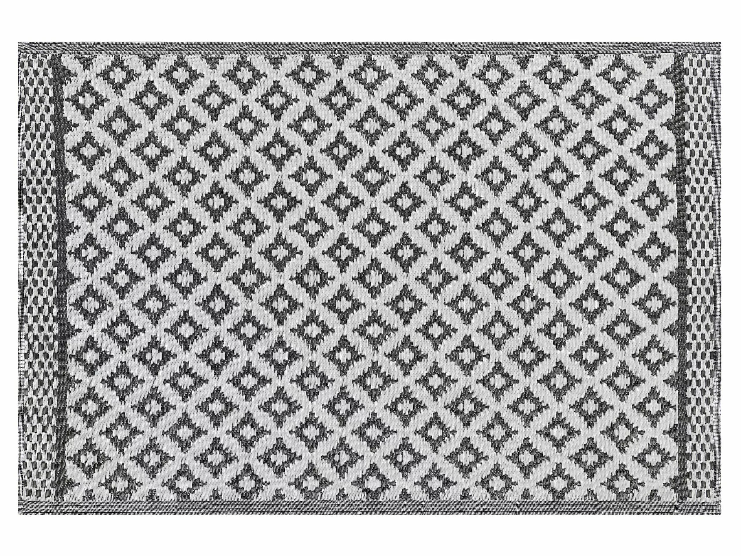 Beliani Ulkomatto Musta 120 X 180 Cm THANE