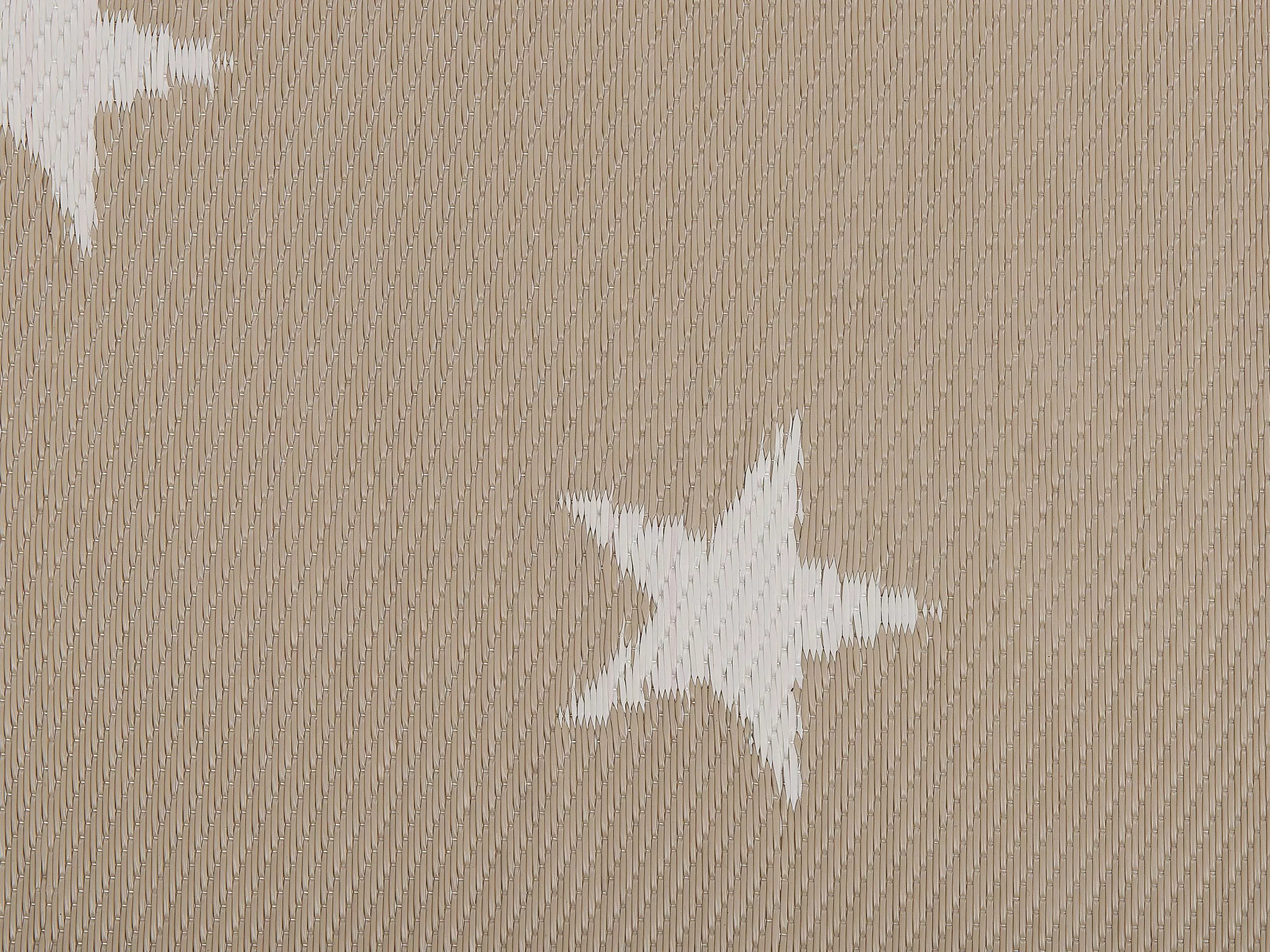 Beliani Ulkomatto Beige 120 X 180 Cm LATUR - Image 5