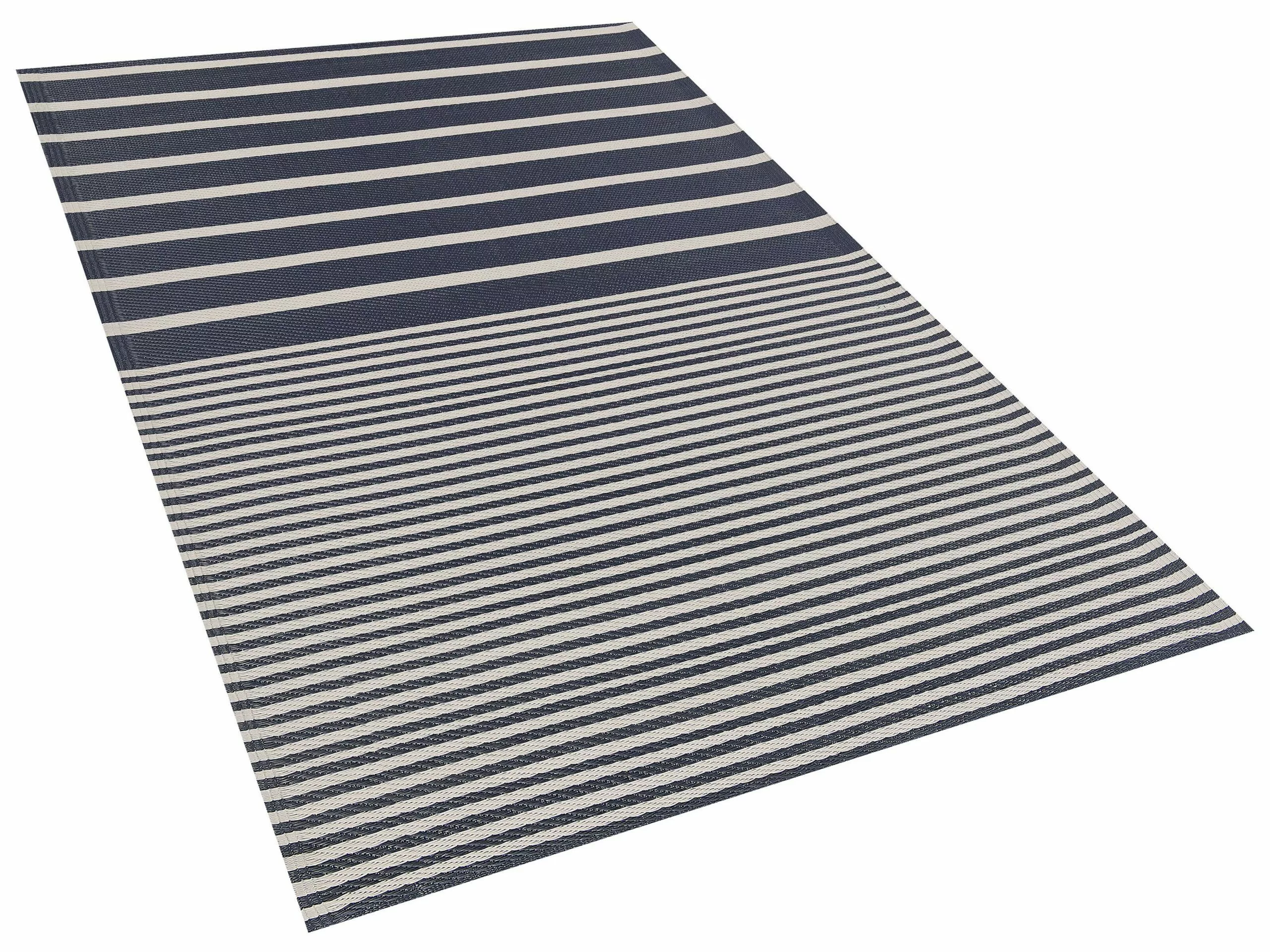 Beliani Ulkomatto Tummansininen 120 X 180 Cm HALDIA 5 Beliani Ulkomatto Tummansininen 120 X 180 Cm HALDIA - Image 3