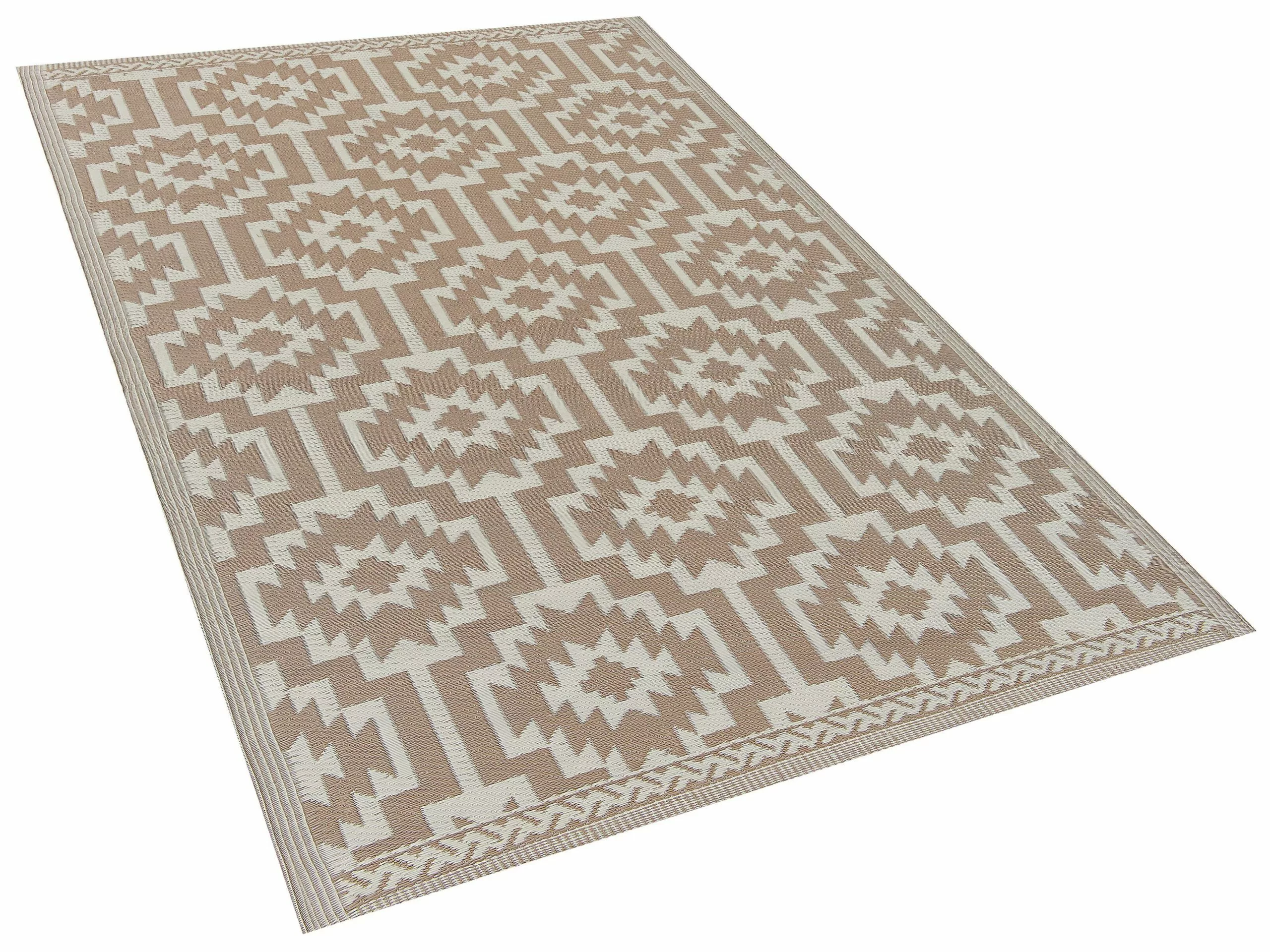 Beliani Ulkomatto Beige 120 X 180 Cm KARNAL - Image 5
