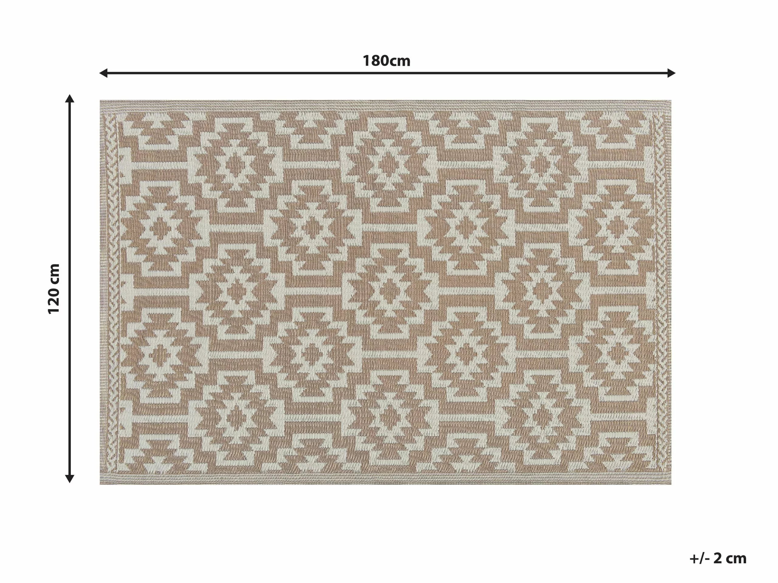 Beliani Ulkomatto Beige 120 X 180 Cm KARNAL - Image 8