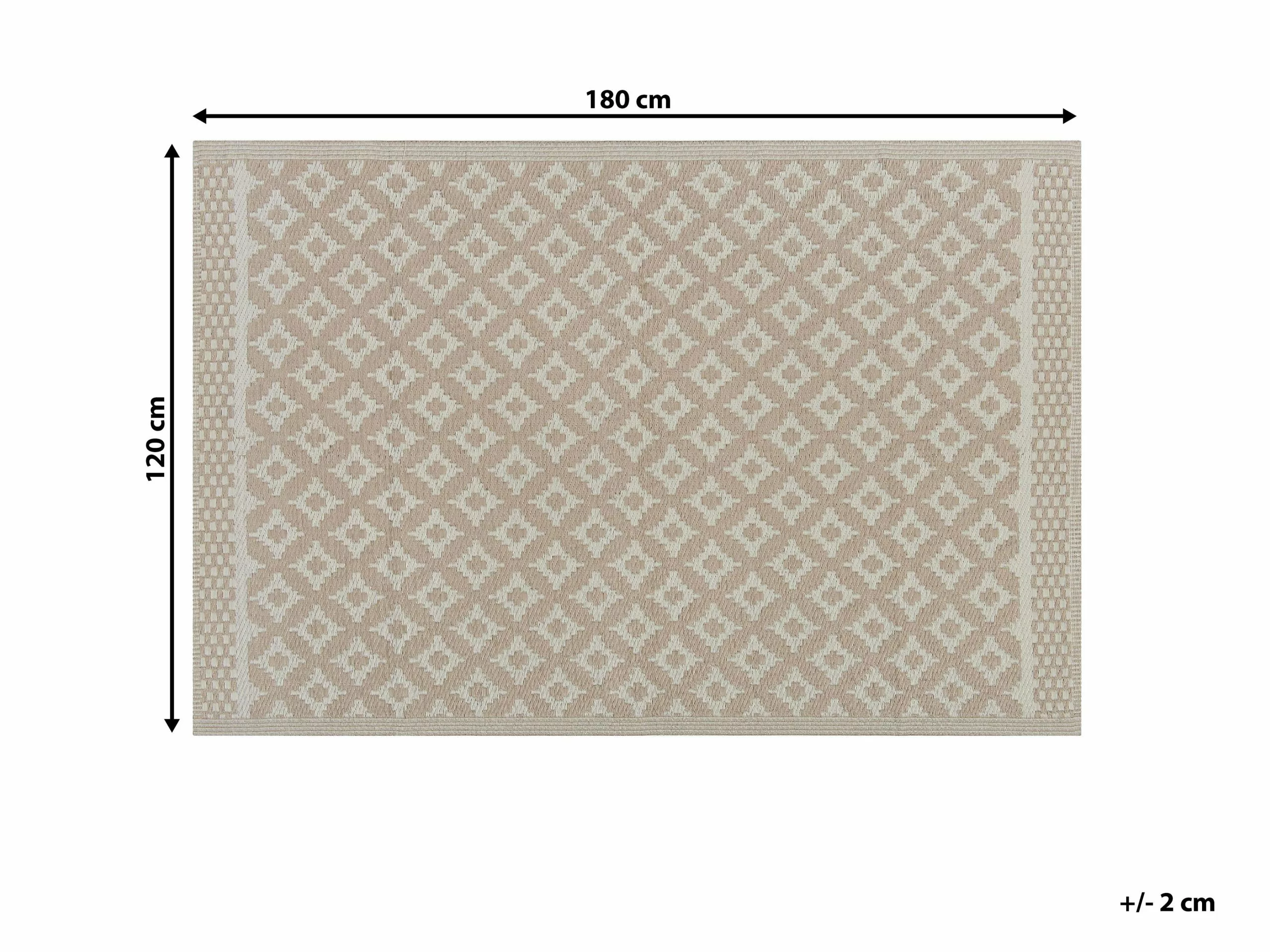 Beliani Ulkomatto Beige 120 X 180 Cm THANE - Image 7
