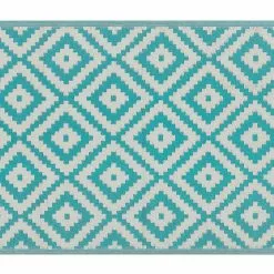 Beliani Ulkomatto Sininen 120 X 180 Cm HAPUR